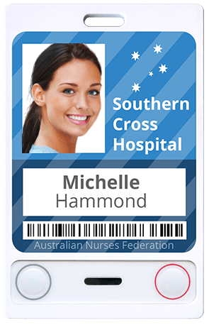 Advance Care staff badge